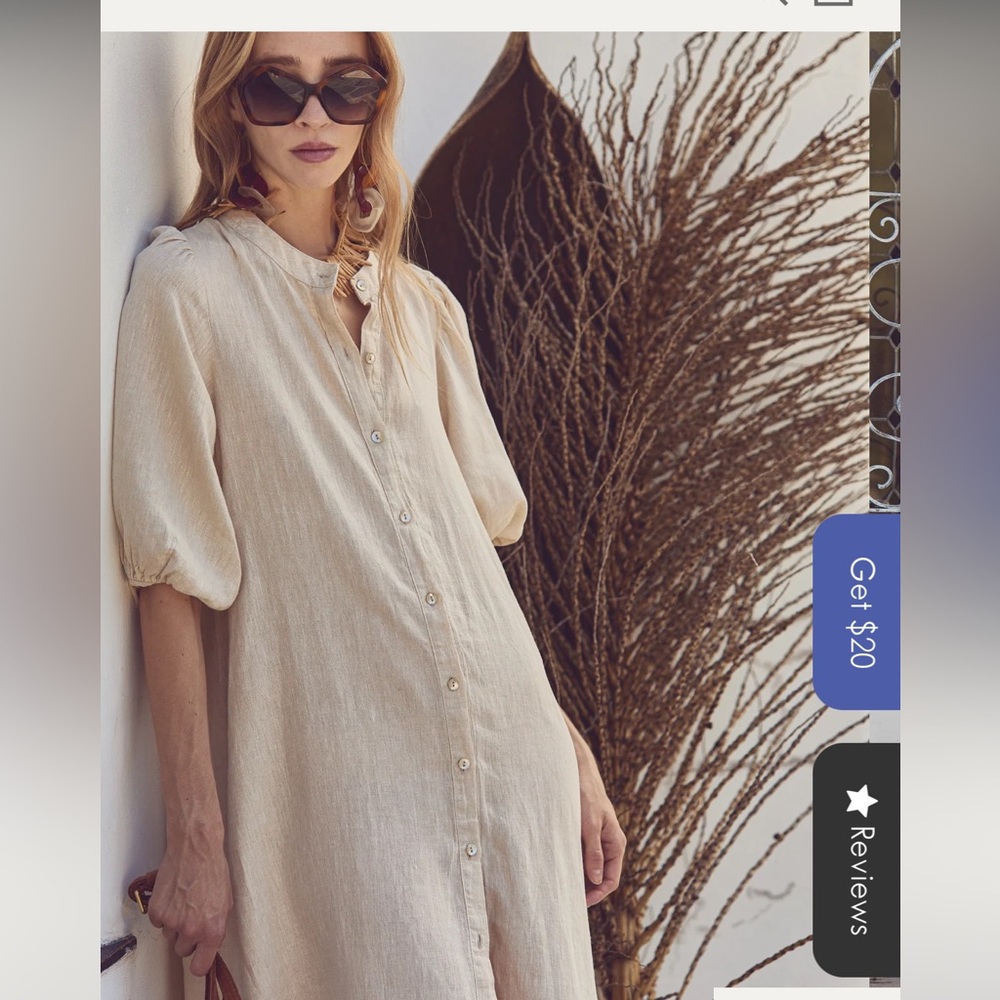 Lanhtropy bubble sleeve dress, size XL, NWOT